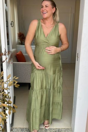moda gestante gravida roupa amamentação mãe gestação agestantevestido (180)